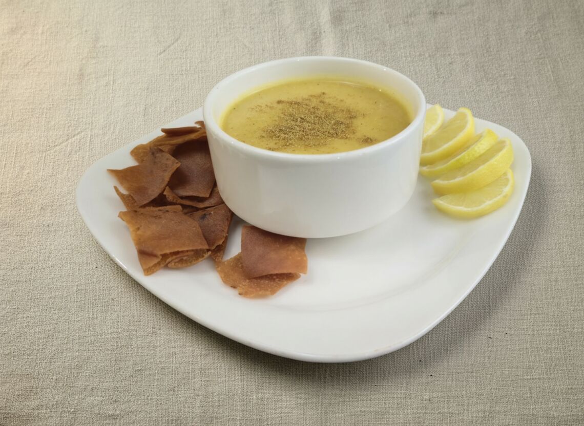 شوربة عدس من باب الحميدية الدمشقي